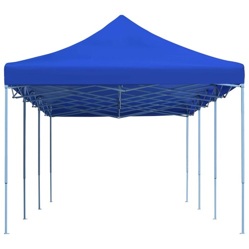 Folding Pop-up Party Tent 3x9 m Blue