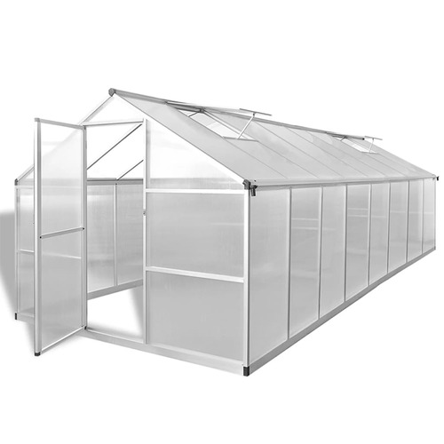 Greenhouse Aluminium 481x250x195 cm 23.44 m?