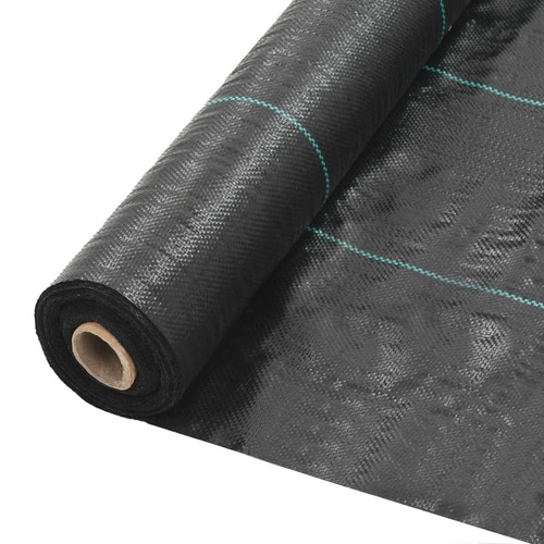 Weed & Root Control Mat PP 1x25 m Black