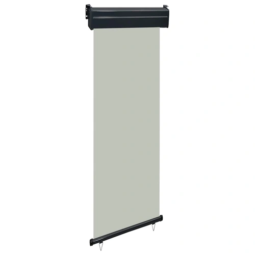 Balcony Side Awning 65x250 cm Grey