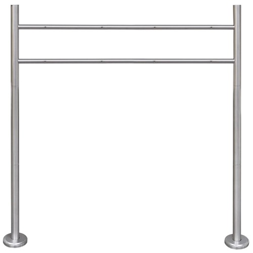 Stainless Steel Stand for Double Mailbox