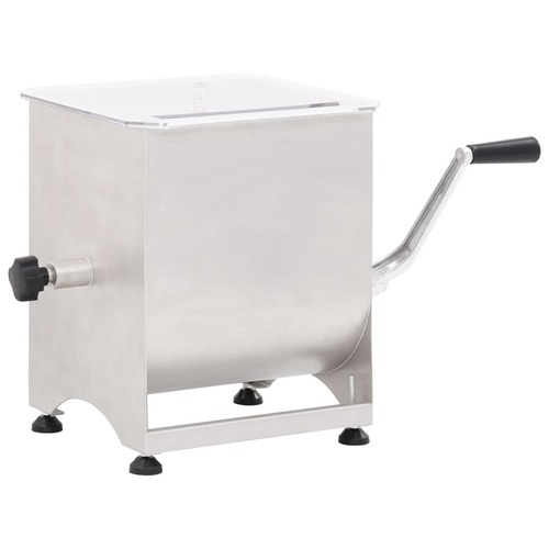 Meat Mixer with Gear Box Silver Stainless Steel