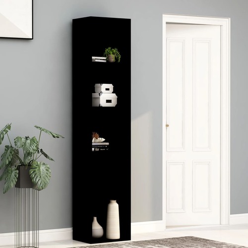 Book Cabinet Black 40x30x189 cm Chipboard