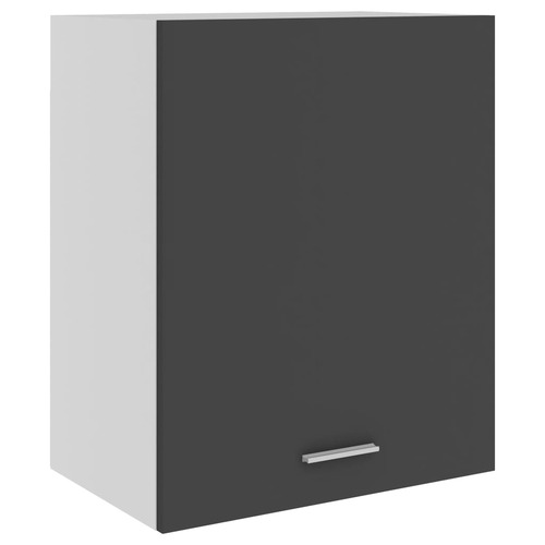 Hanging Cabinet Grey 50x31x60 cm Chipboard