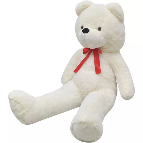 Teddy Bear Cuddly Toy Plush White 170 cm