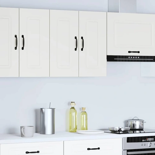 Kitchen Wall Cabinet Kalmar White Engineered Wood