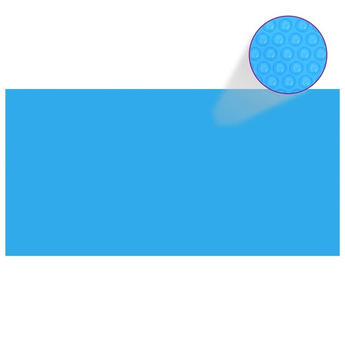 Rectangular Pool Cover 549 x 274 cm PE Blue