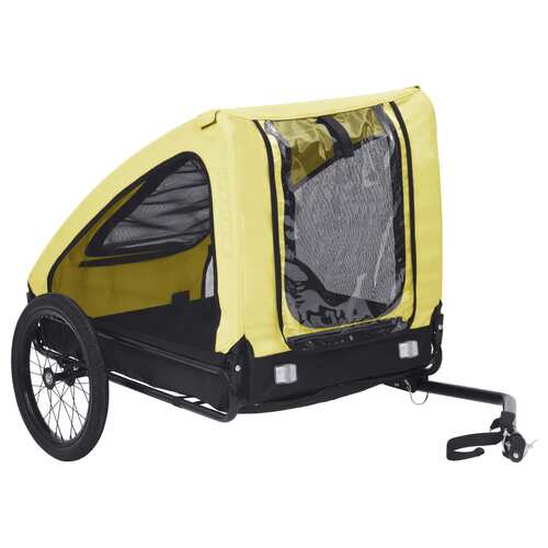Pet Trailer Yellow and Black