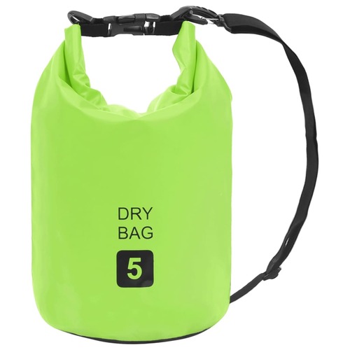 Dry Bag Green 5 L PVC