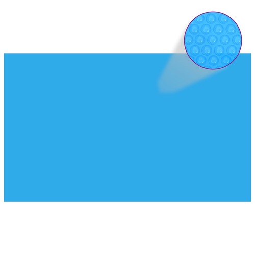 Rectangular Pool Cover 1000x600 cm PE Blue