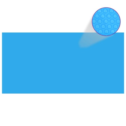 Rectangular Pool Cover 1200x600 cm PE Blue