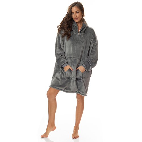 Royal Comfort Snug Hoodie - Grey
