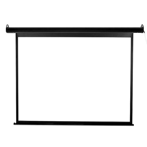 100" Inch Projector Screen Electric Motorised Projection Retractable 3D Cinema