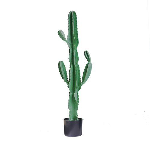 120cm Green Artificial Indoor Cactus Tree Fake Plant Simulation Decorative 6 Heads