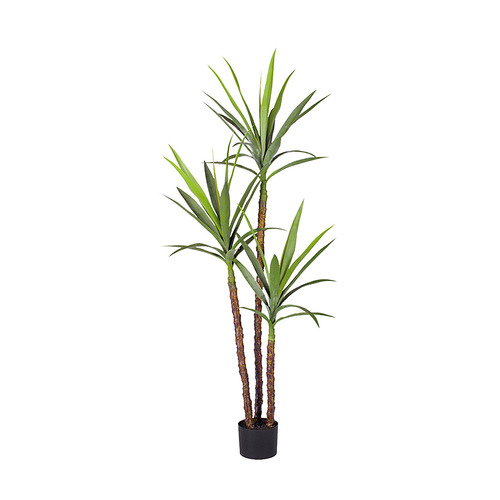 150cm Artificial Natural Green Dracaena Yucca Tree Fake Tropical Indoor Plant Home Office Decor