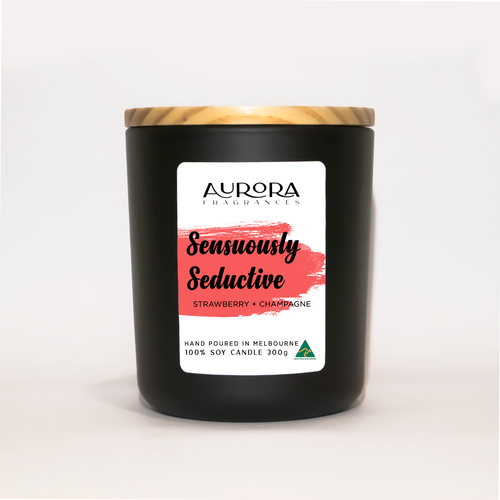 Aurora Sensuously Seductive Soy Candle Australian Made 300g