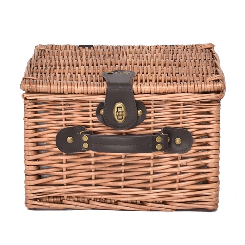 2 Person Picnic Basket Baskets Set Outdoor