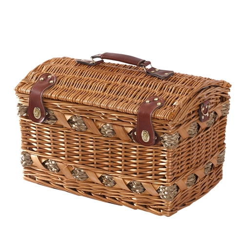 4 Person Picnic Basket Baskets Set Outdoor