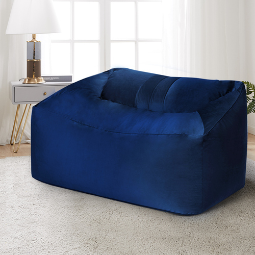 Marlow Bean Bag Chair Cover Soft Velevt Home Game Seat Lazy Sofa 145cm Length