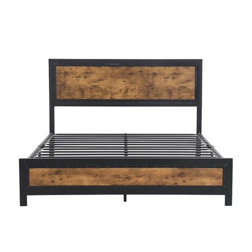  Metal Bed Frame Queen Mattress
