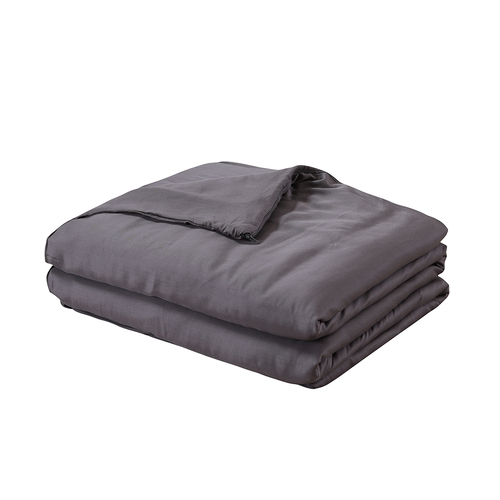 9KG Weighted Blanket PromoDeep Sleep Anti Anxiety Double Dark Grey