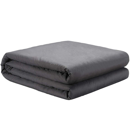 9KG Weighted Blanket PromoDeep Sleep Anti Anxiety Single Dark Grey