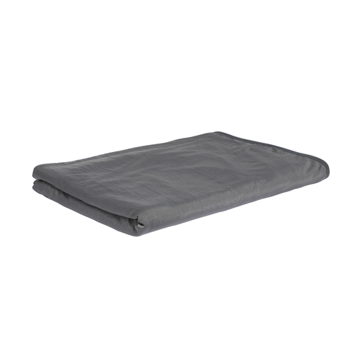 DreamZ Throw Blanket Cool Summer Soft Sofa Bed Sheet Rug Luxury Double Grey