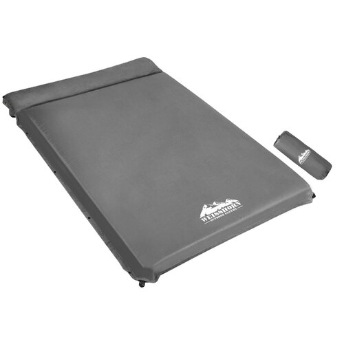 Double Size Self Inflating Mattress - Grey