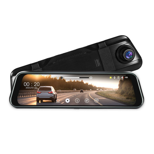 Dash Camera 1080P Front and Rear Smart Car DVR Recorder Night Vision 10"