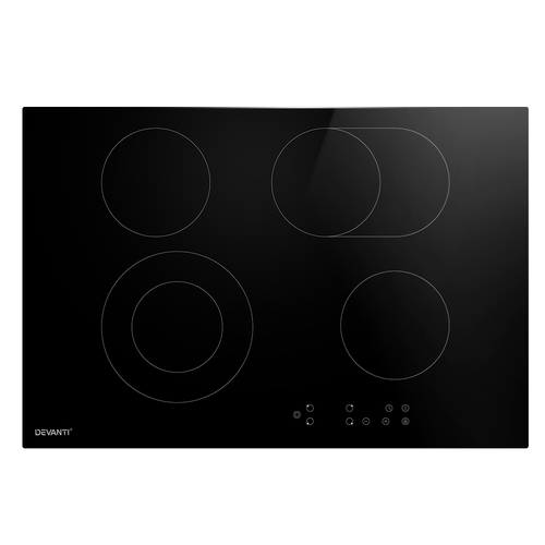 Ceramic Cooktop 77cm Electric Cooker 4 6 Burner Stove Hob Touch Control