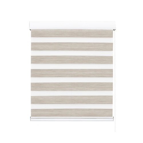  Blackout Zebra Roller Blind Curtains 150x210 Beige