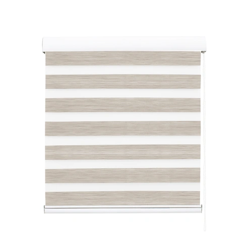  Blackout Zebra Roller Blind Curtains 180x210 Beige