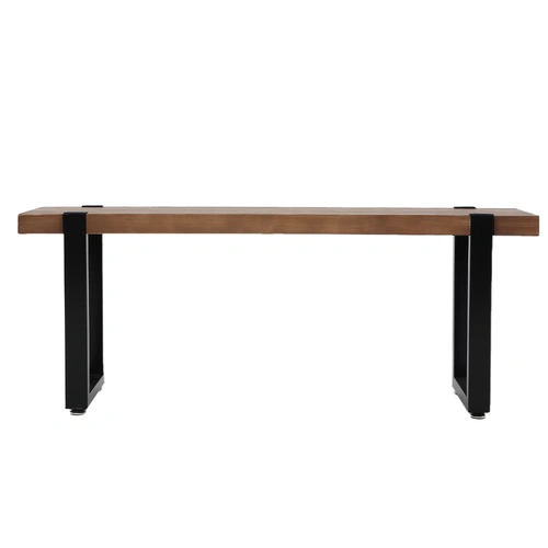  2x Dining Bench Chairs Wooden 140cm