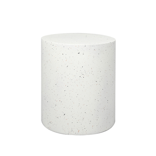  Side Table Terrazzo Round End