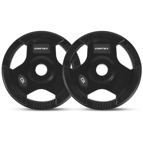 10kg Tri-Grip 50mm Olympic Plates (Pair)