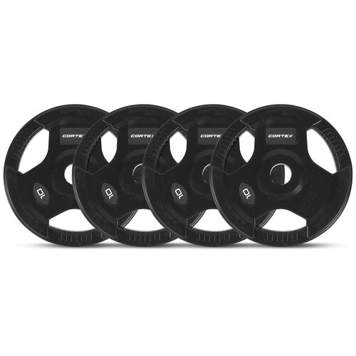 10kg Tri-Grip 50mm Olympic Plates (Set of 4)