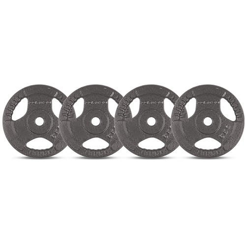5kg Tri-Grip 25mm Standard Plates (Set of 4)