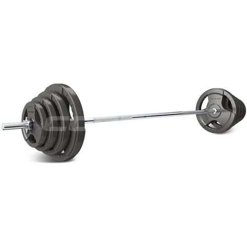 65kg Tri-Grip 25mm Standard Barbell Weight Set