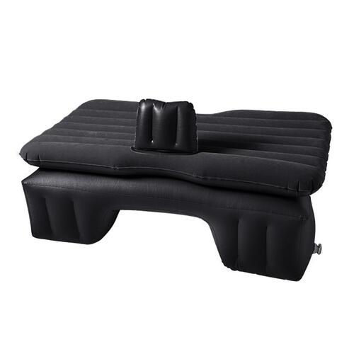 Inflatable Car Mattress Portable Travel Camping Air Bed Rest Sleeping Bed Black