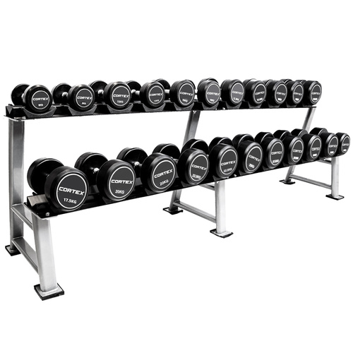 Pro Fixed Dumbbell Set 5-30Kg + Stand