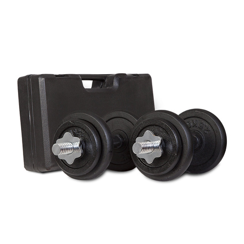 WP09 20KG Dumbbell Set in case
