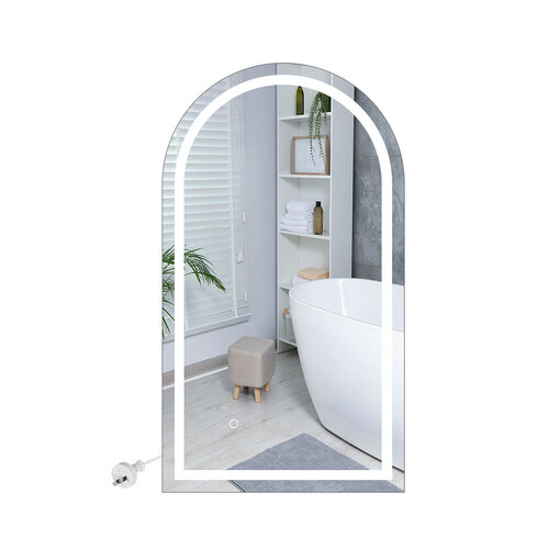  Arch Wall Mirror LED Lighted 60*100cm 60x100