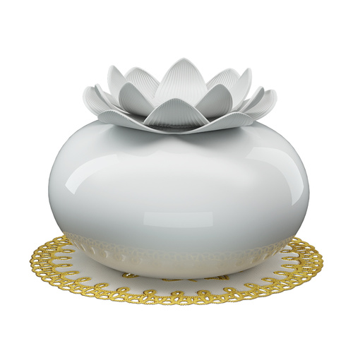 Aromatherapy Diffuser Aroma Ceramic Essential Oils Air Humidifier Lotus