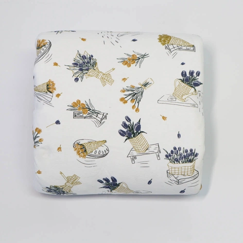 Domia Cotton Knit Winter Blanket 2.5Tog Blossom
