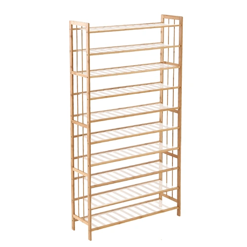  Bamboo Shoe Rack Storage Wooden