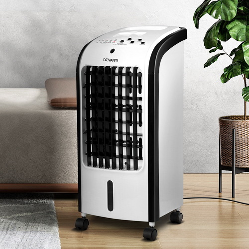 Evaporative Air Cooler Conditioner Portable 4L Cooling Fan Humidifier
