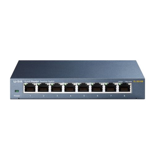 TP-Link TL-SG108 8 Port Gigabit Ethernet Desktop Switch