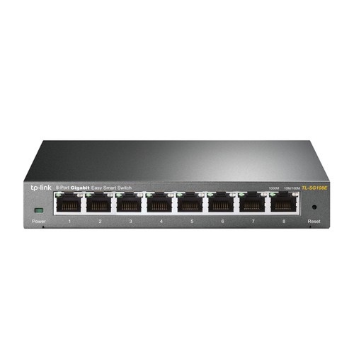 TP-Link TL-SG108E: 8 Port Gigabit Ethernet Switch