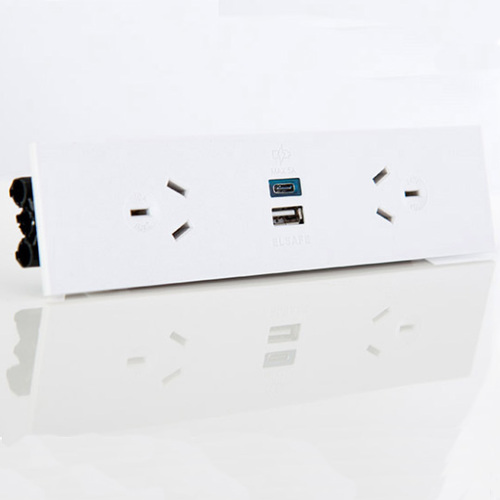 OE Elsafe: QIKFIT Twin USB Fast Charger TUF - White
