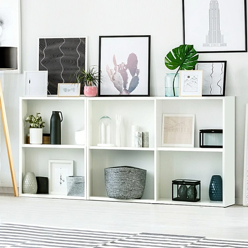 Bookshelf Set of 3 - VENA White